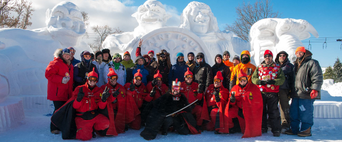 Minnesota State Snow Sculpting Competition